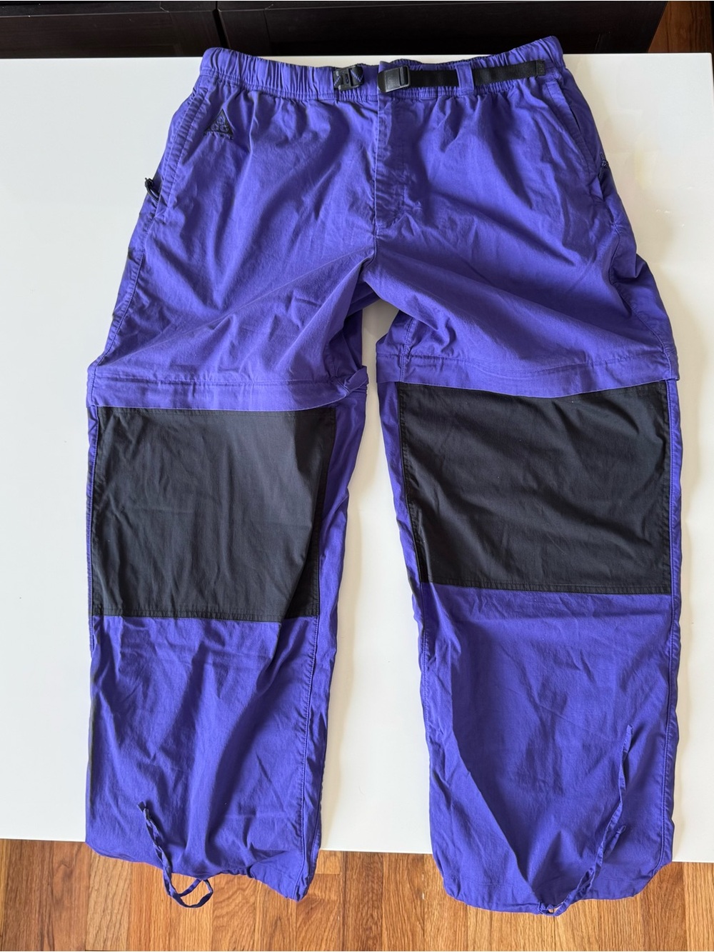 Nike ACG NRG Smith Summit Cargo Pants Convertible Shorts XL Purple CK6863-470